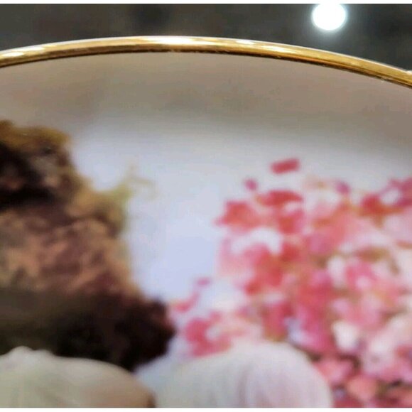 The Hamilton Collection 1993 Precious Moments Love One Another Collector Plate - Picture 2 of 3